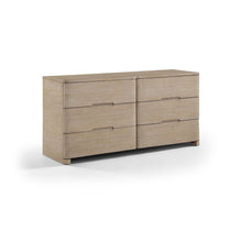 Caswell Natural Oak Veneer And Solid Wood Dresser