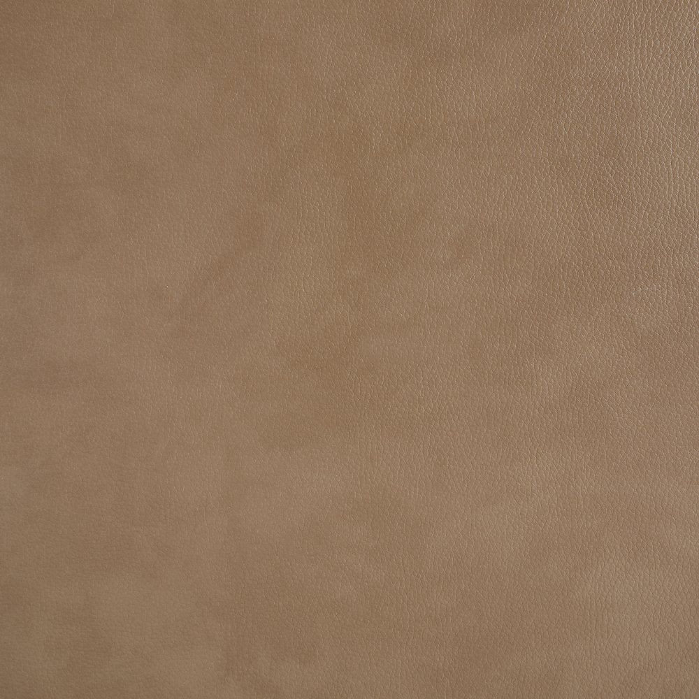 Caswell Brown Vegan Leather Upholstered Full Bed (3 Boxes)