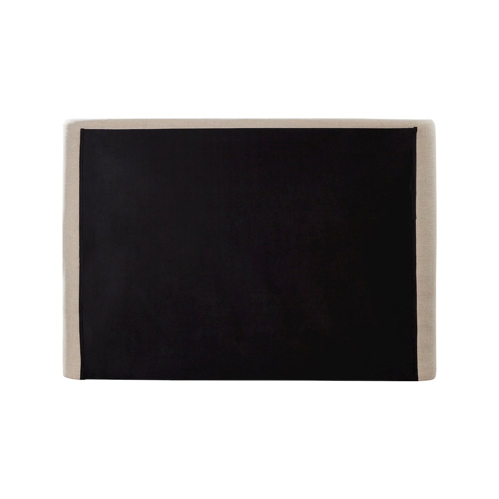 Penny Beige Polyester Fabric King Bed
