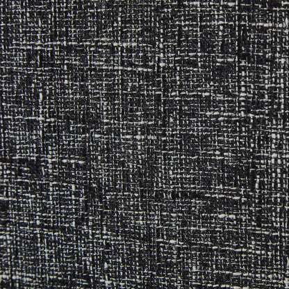 Penny Black Polyester Fabric Twin Bed