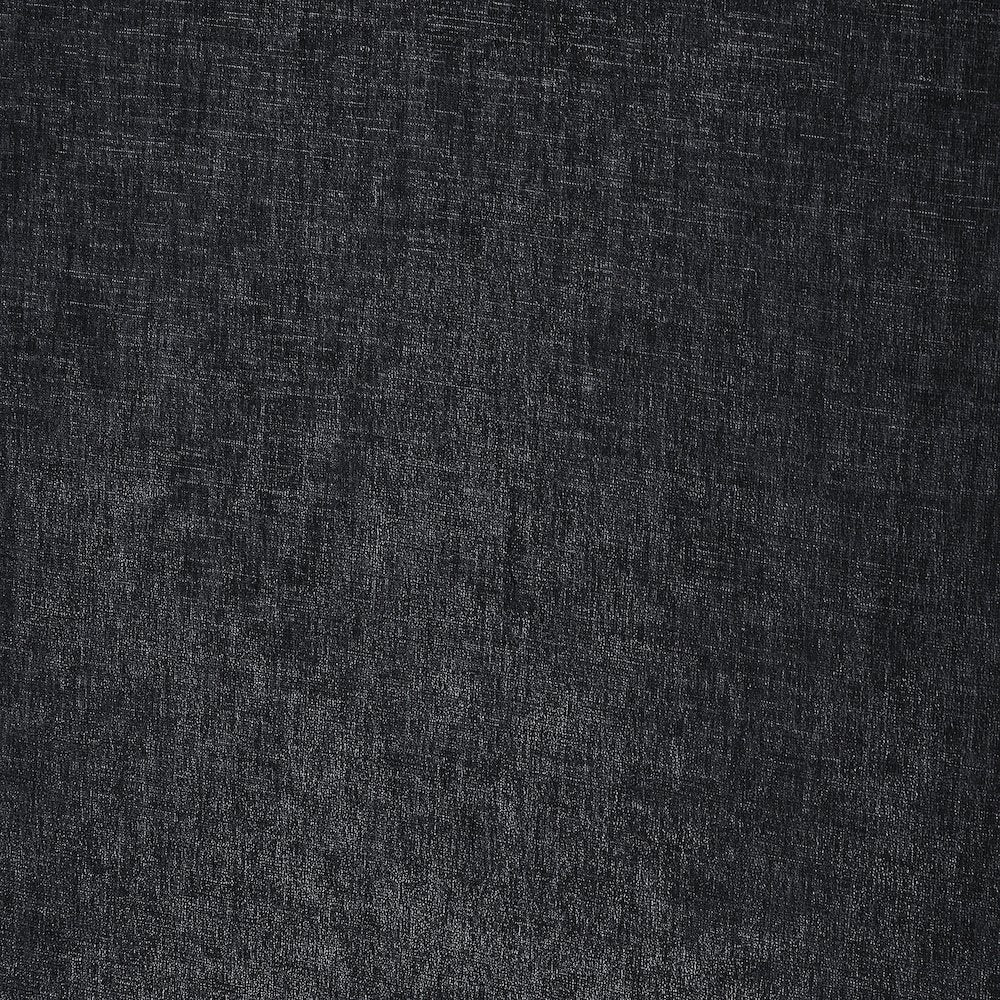 Penny Black Chenille Fabric Full Bed