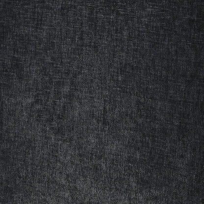 Penny Black Chenille Fabric King Bed