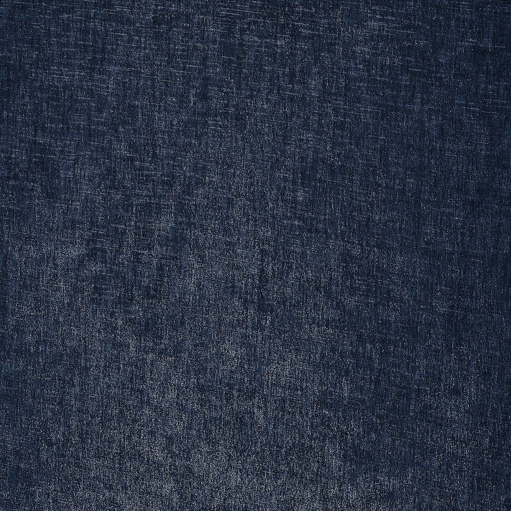 Penny Navy Chenille Fabric Full Bed