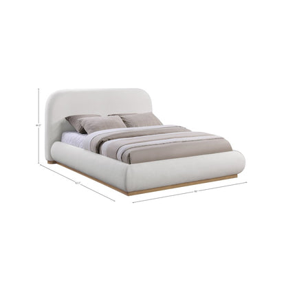 Vaughn Cream King Bed