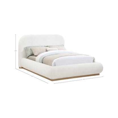 Vaughn Cream King Bed