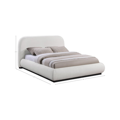 Vaughn Cream King Bed