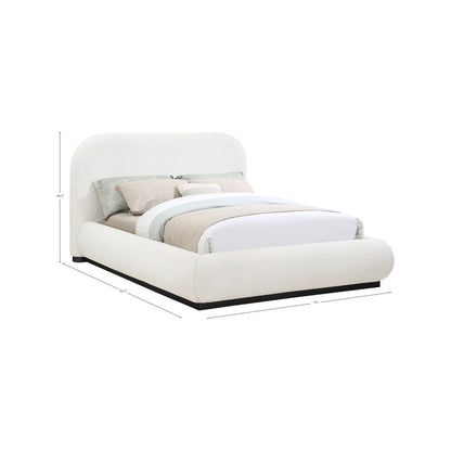 Vaughn Cream Queen Bed