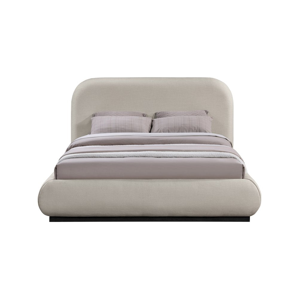 Vaughn Beige King Bed