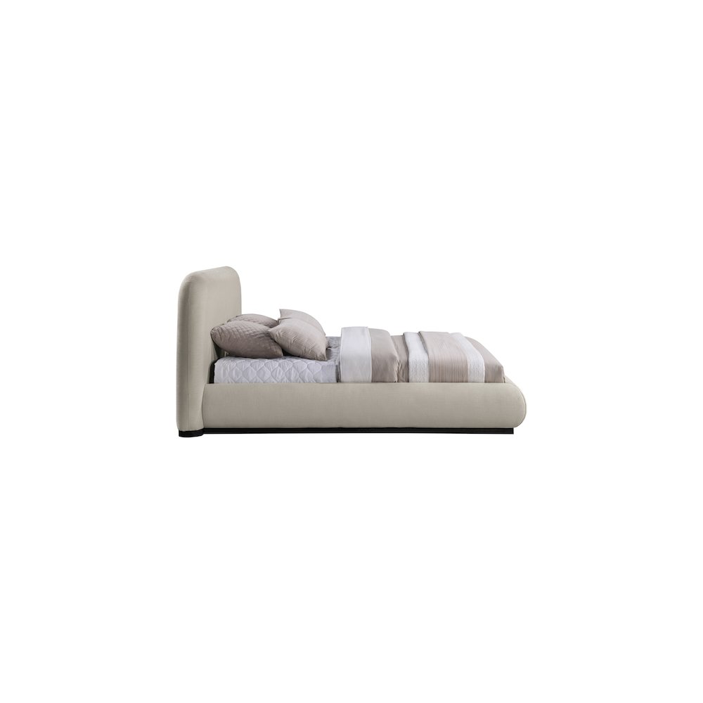 Vaughn Beige King Bed