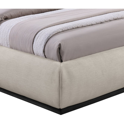 Vaughn Beige King Bed