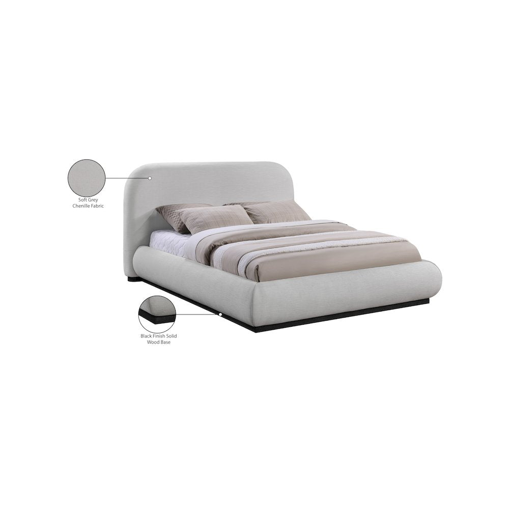 Vaughn Grey Queen Bed