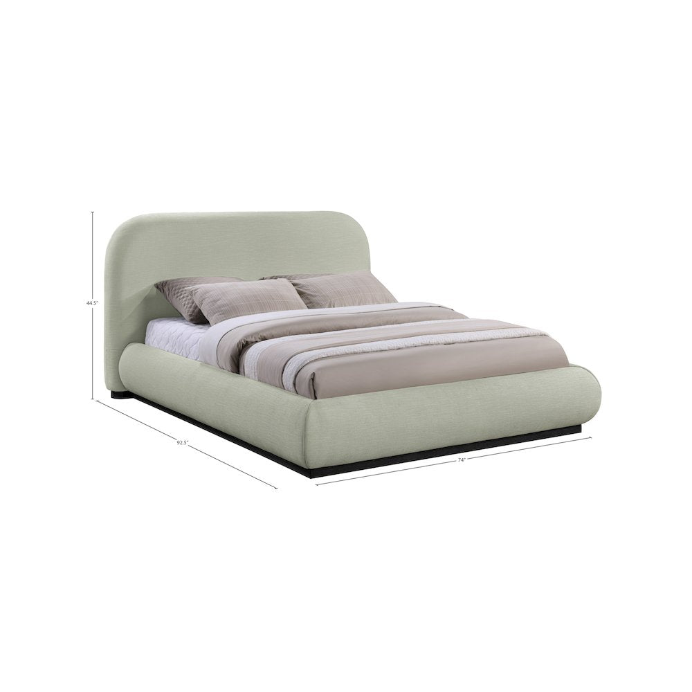 Vaughn Mint Queen Bed