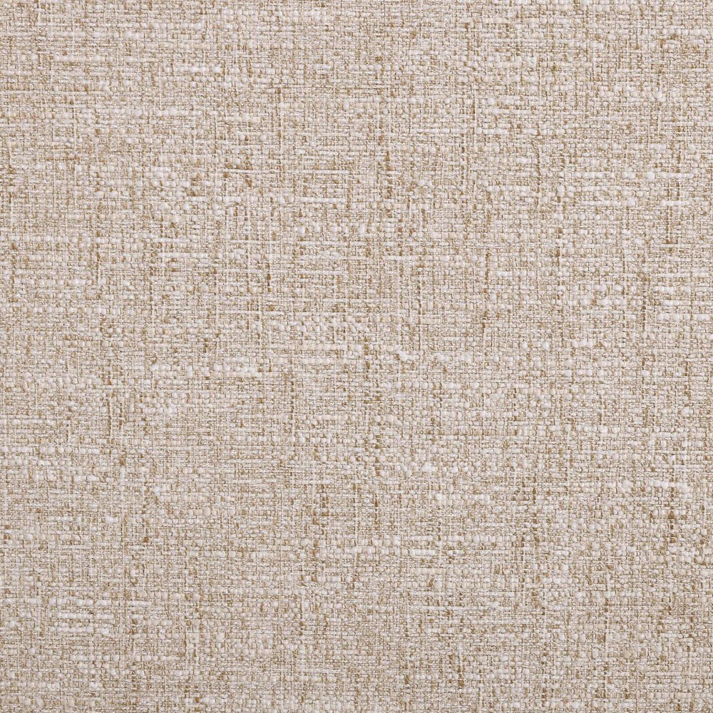 Fira Beige Linen Textured Fabric Upholstered Full Bed
