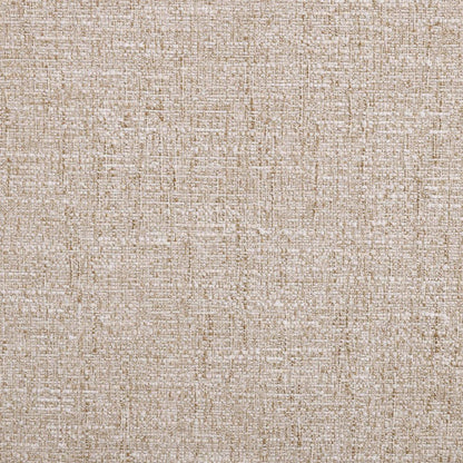 Fira Beige Linen Textured Fabric Upholstered Twin Bed