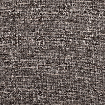 Fira Brown Linen Textured Fabric Upholstered Queen Bed