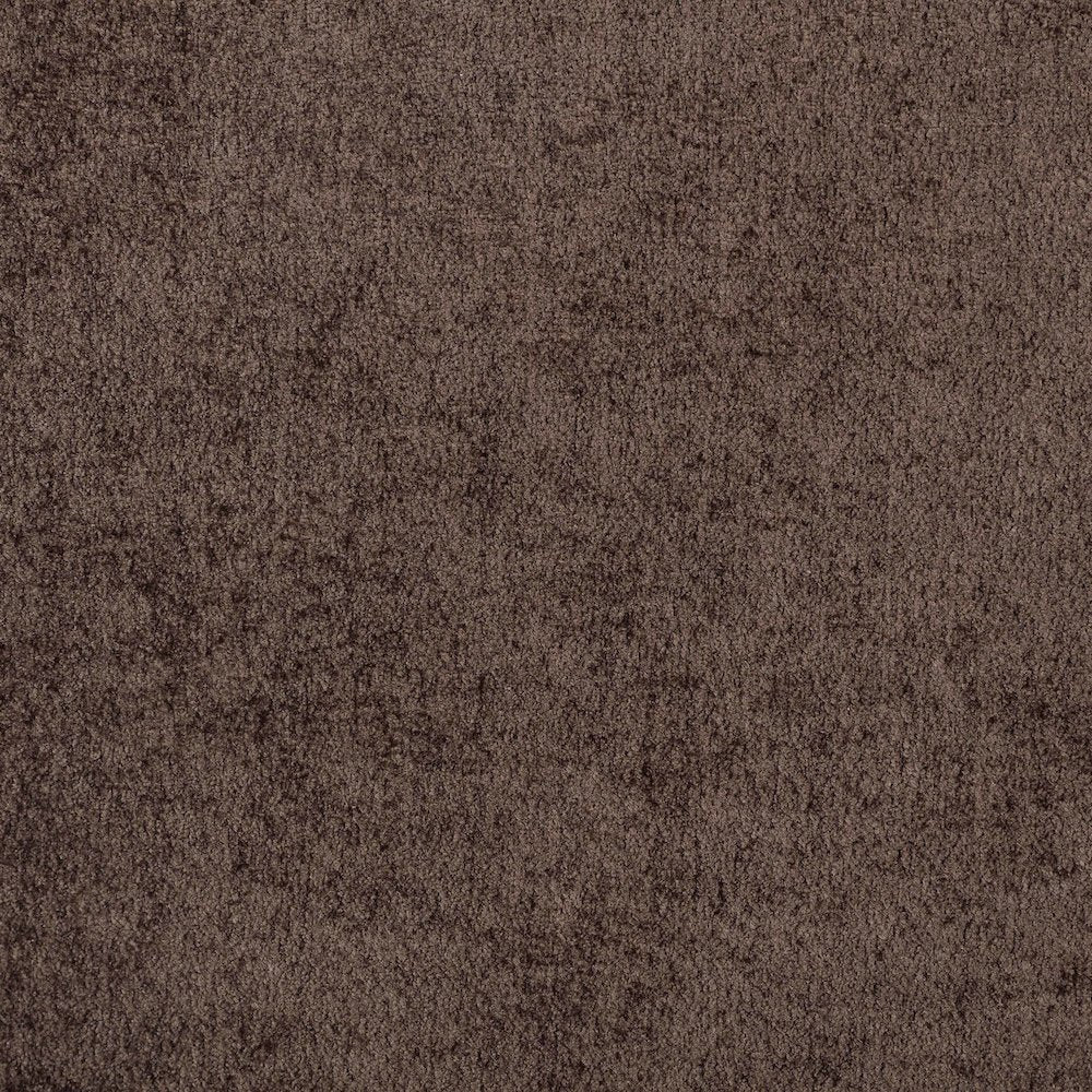 Fira Brown Chenille Fabric Upholstered Full Bed