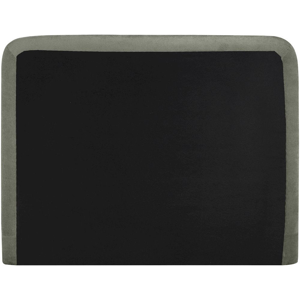Fira Green Chenille Fabric Upholstered Full Bed