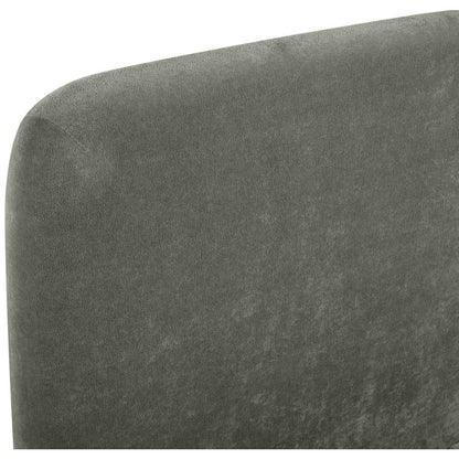 Fira Green Chenille Fabric Upholstered Full Bed