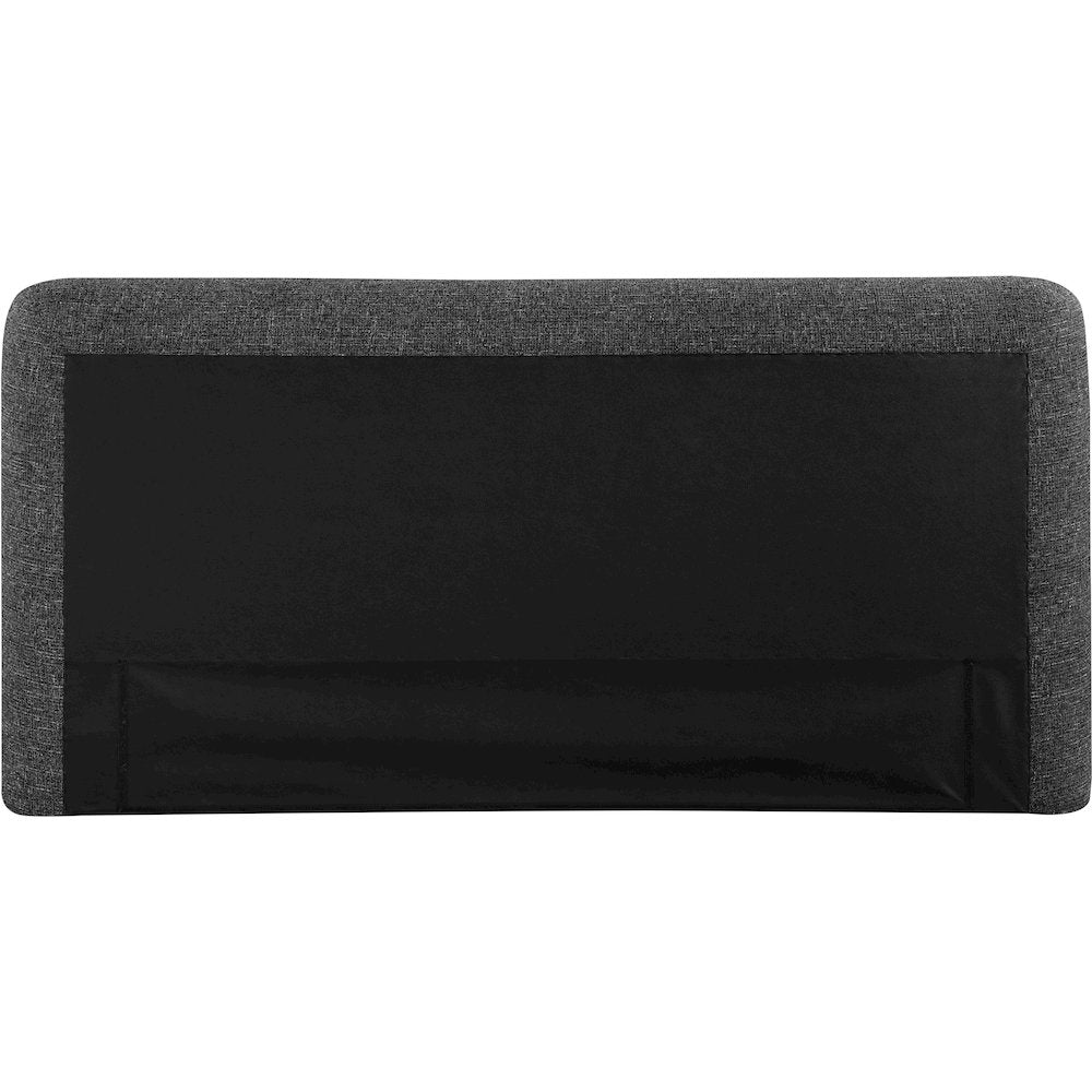 Blair Black Fabric Upholstered King Bed