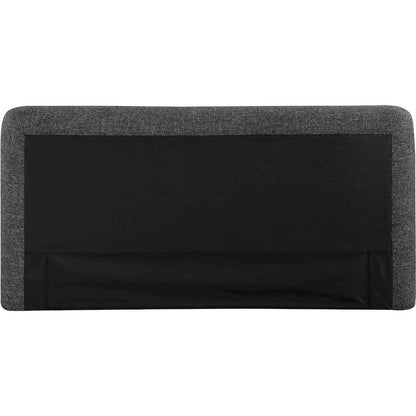 Blair Black Fabric Upholstered King Bed