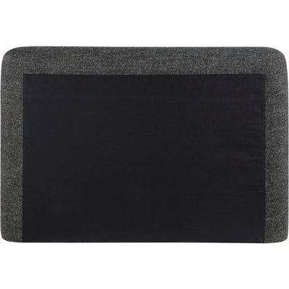 Blair Black Fabric Upholstered Twin Bed