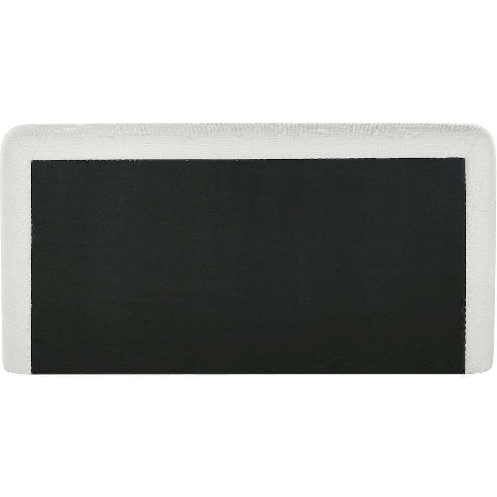Blair Cream Fabric Upholstered King Bed