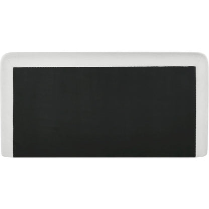 Blair Cream Fabric Upholstered King Bed