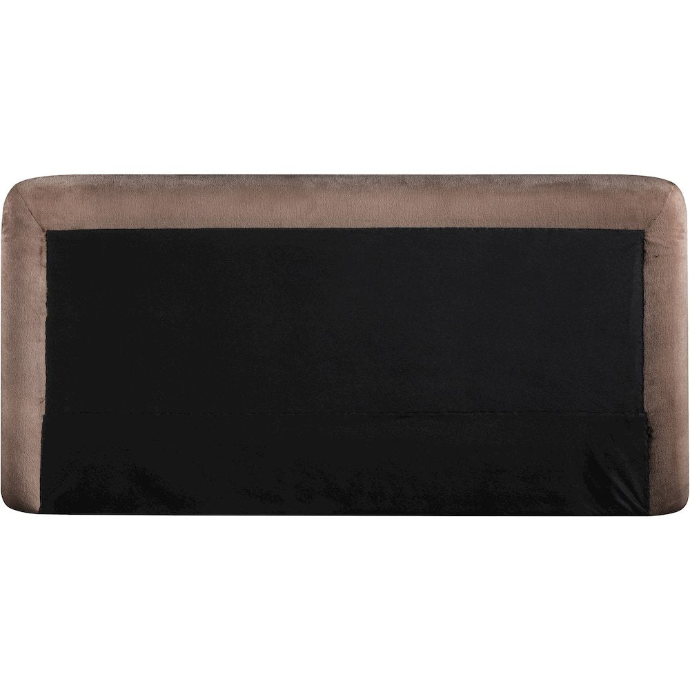 Blair Brown Chenille Fabric Upholstered Full Bed