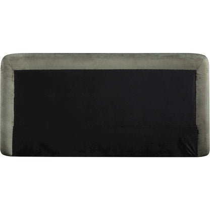 Blair Green Chenille Fabric Upholstered Full Bed