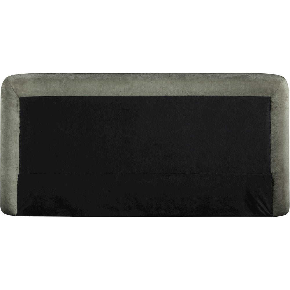 Blair Green Chenille Fabric Upholstered King Bed