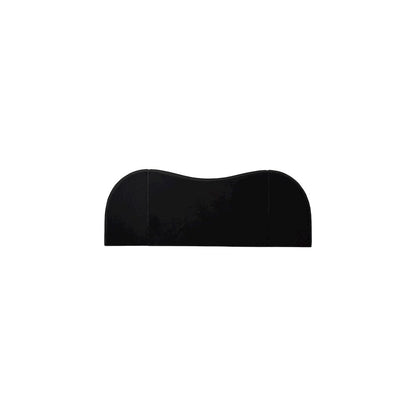 Everest Black Boucle Fabric King Bed
