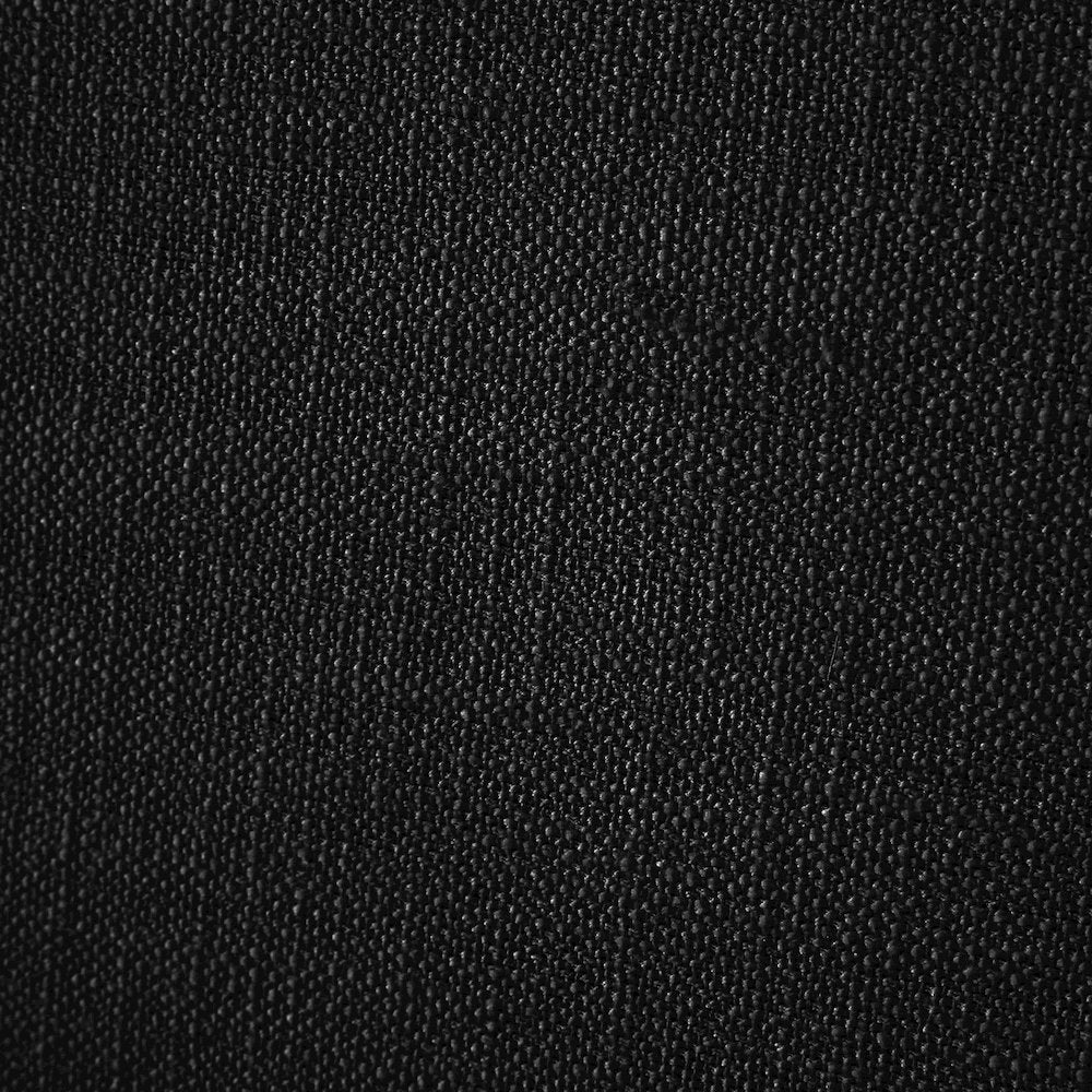 Everest Black Linen Textured Fabric Queen Bed