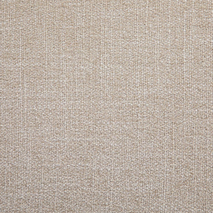 Adam Beige Linen Textured Fabric Full Bed