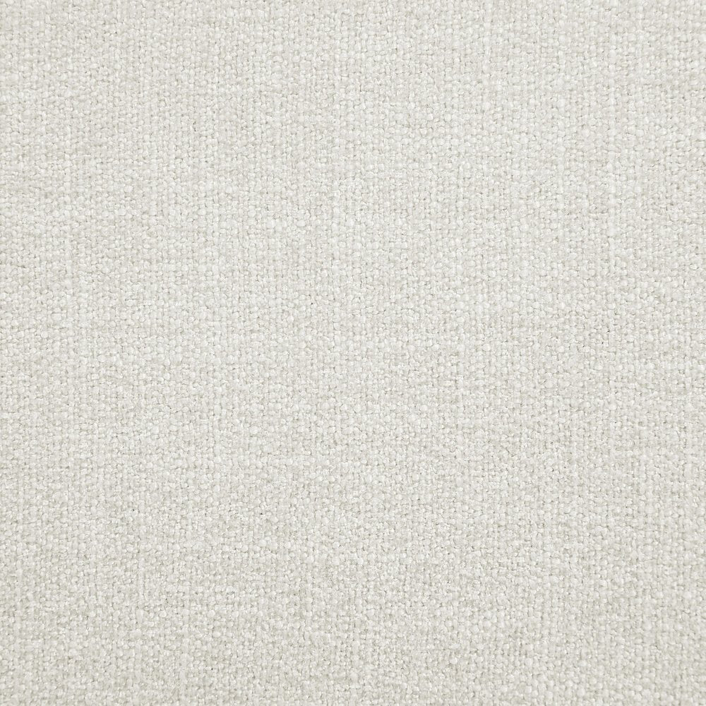 Adam Cream Linen Textured Fabric Full Bed