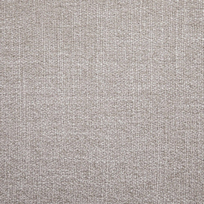 Adam Taupe Linen Textured Fabric Queen Bed