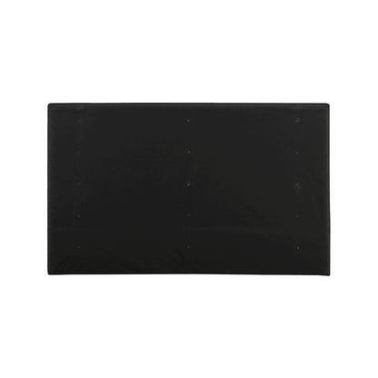 Adam Black Boucle Fabric King Bed