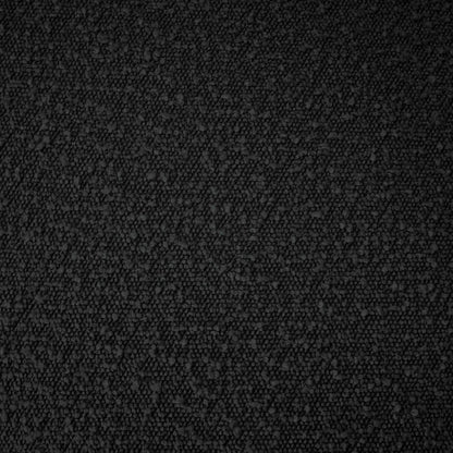 Adam Black Boucle Fabric King Bed