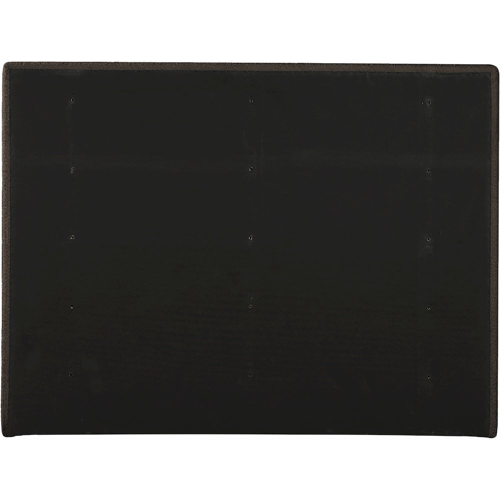 Adam Brown Boucle Fabric Queen Bed