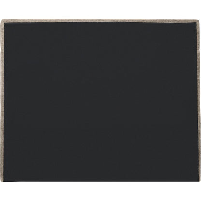 Adam Beige Chenille Fabric Full Bed