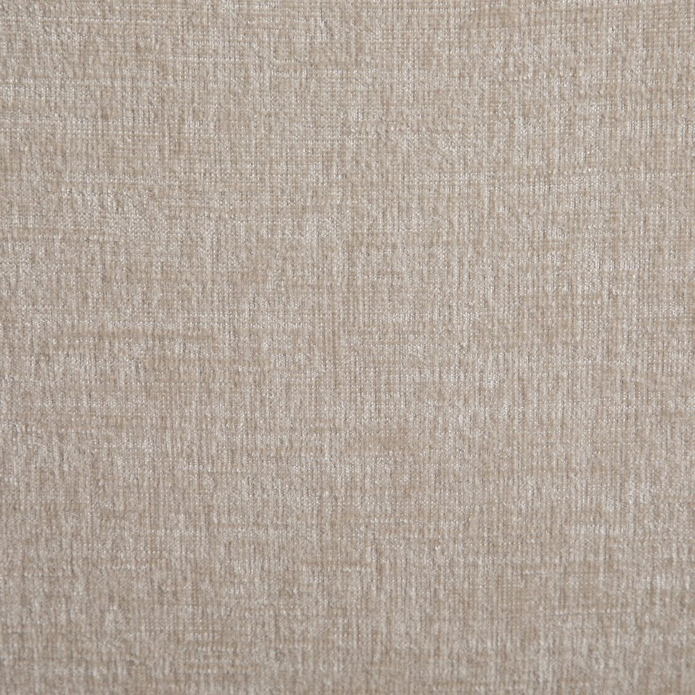 Adam Beige Chenille Fabric Full Bed