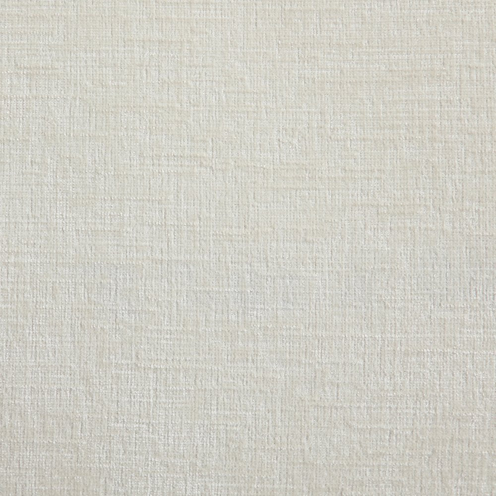 Adam Cream Chenille Fabric Full Bed