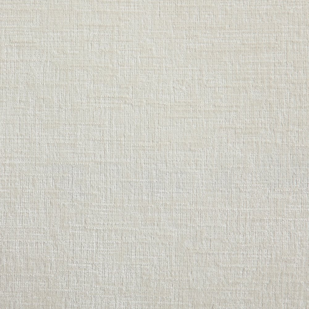 Adam Cream Chenille Fabric Full Bed