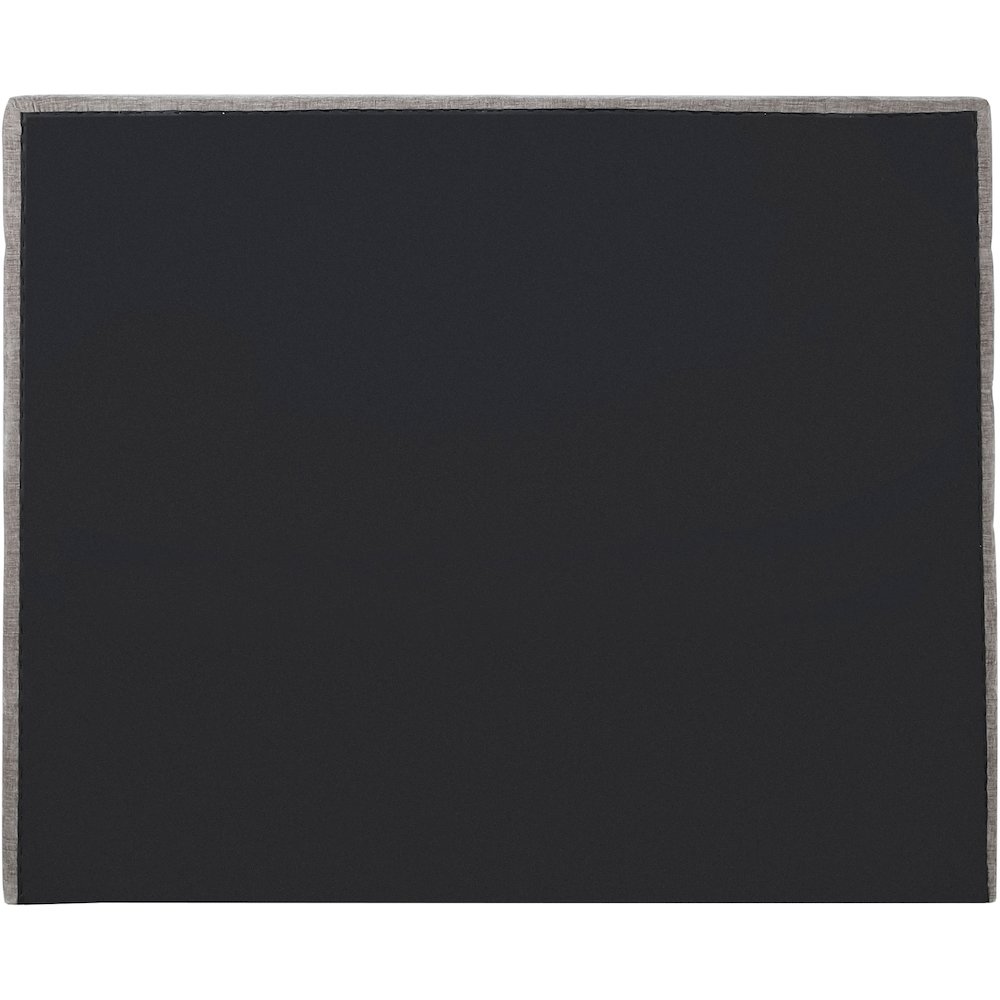Adam Grey Chenille Fabric Full Bed