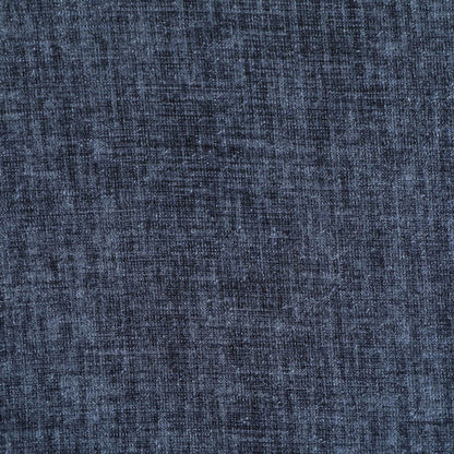 Adam Navy Chenille Fabric Full Bed