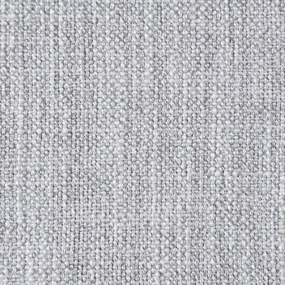 Myles Grey Linen Textured Fabric Twin Trundle Bed