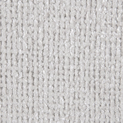 Myles Cream Chenille Fabric Twin Trundle Bed