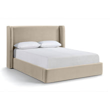 Kendall Cream Velvet Upholstered King Bed