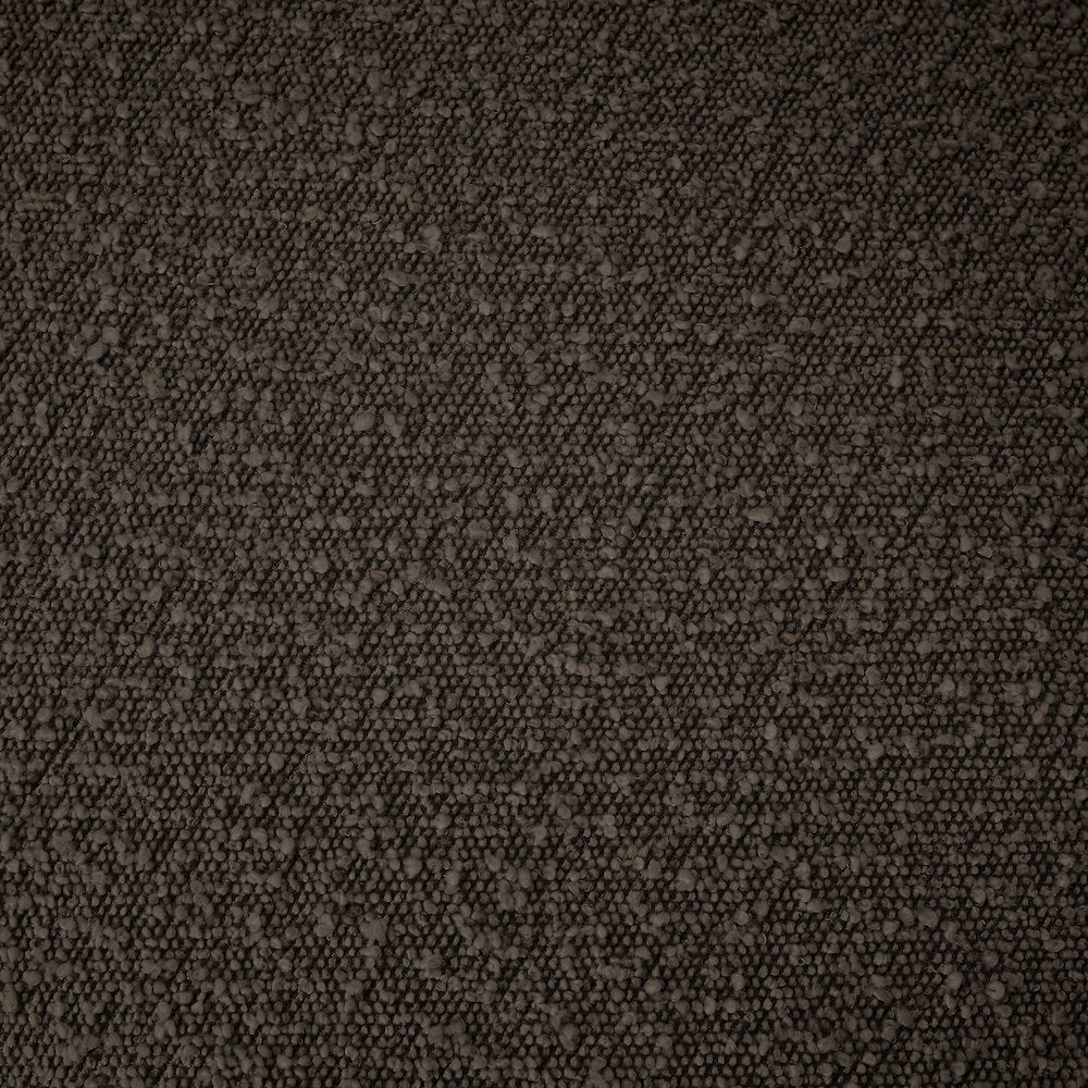 Elias Brown Boucle Fabric King Bed