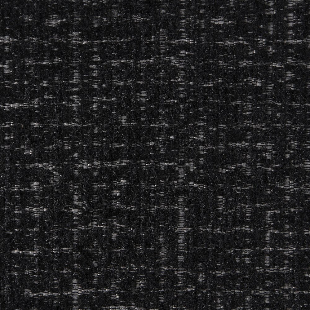 Baylor Black Fabric With Interwoven Chenille Upholstered King Bed