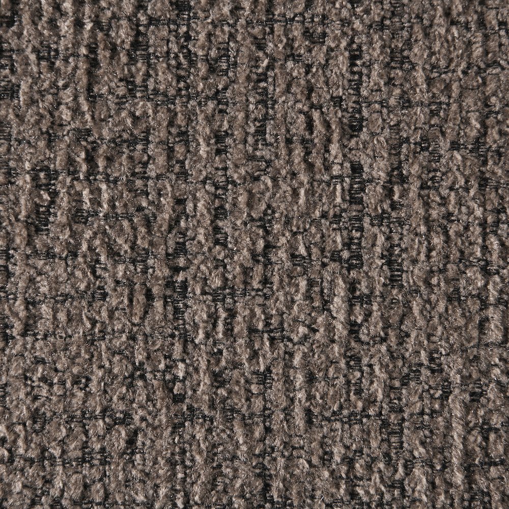 Baylor Brown Fabric With Interwoven Chenille Upholstered King Bed